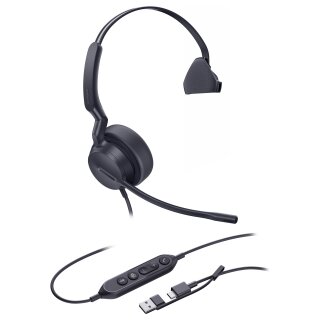 Yealink Headset UH42 Mono Teams USB-C/A