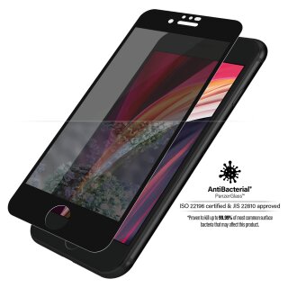 PanzerGlass E2E Privacy iPhone 6/7/8/SE 2020/2022. CF. Black