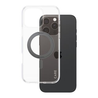 CARE Case Feature Black Kickstand MagSAFE iPhone 16 Pro Max