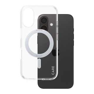 CARE Case Feature Silver Kickstand MagSAFE iPhone 16