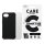 CARE Case Fashionable Samba w. MagSafe. black iPhone 16e