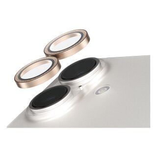 SAFE Camera Protector Glitter Gold iPhone 16/16 Plus