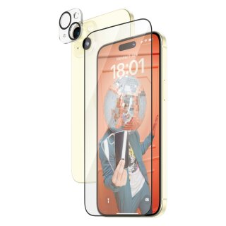 PanzerGlass 2-in-1-Pack iPhone 15 Plus. UWF w. EasyAligner