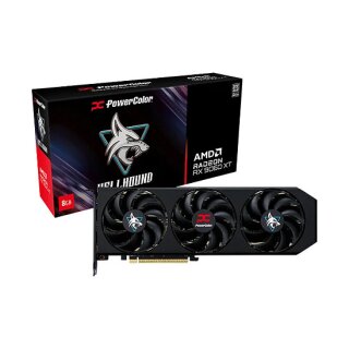 RX 9060 XT 8GB Popwercolor Radeon Hellhound OC 3 Fan