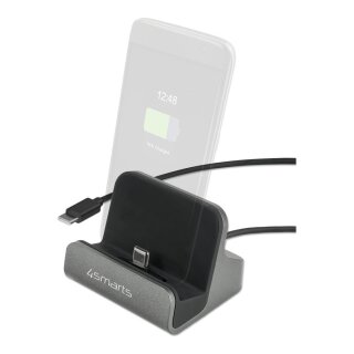 4smarts Ladestation VoltDock USB-C 60W. grau