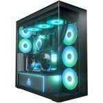 Arctic Xtender (Black) mirrow black window with GPU...