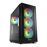 Sharkoon TG6M RGB ATX 1xGlas Black