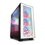 Sharkoon Elite Shark CA300H ATX 2xGlas White