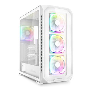 Sharkoon AK5G RGB ATX 1xGlas White