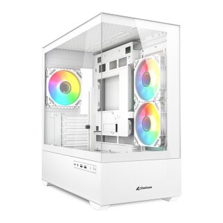 Sharkoon MK6 RGB Micro-ATX 1xGlas White