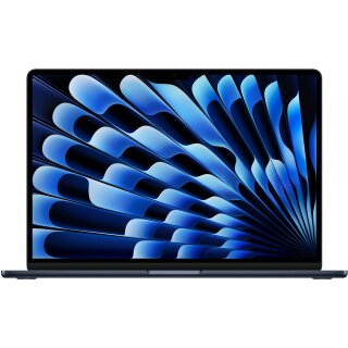 MacBook Air Z1DG 38.91cm 15.3Zoll M4 10C CPU/10C GPU/16C N.E. 16GB 256GB SSD 70W USB-C DE - Mitternacht