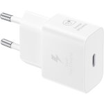 Samsung Galaxy Power Adapter USB Type C 25W 1m White