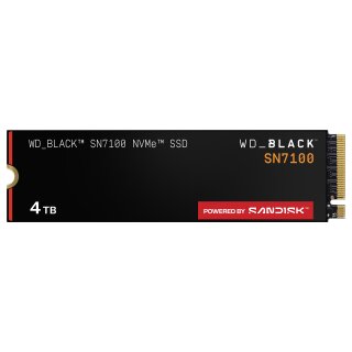 M.2 WD Black 4TB SN7100 NVME PCI Express WDS400T4X0E PCIe 4.0 x4