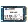 Kingston KC600 - verschlüsselt - 256 GB - intern - mSATA - SATA 6Gb/s - 256-Bit-AES - TCG Opal Encryption. Self-Encrypting Drive (SED)