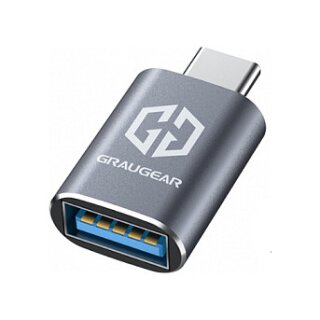 GRAUGEAR USB 3.2 Gen2 Adapter Type-A zu Type-C Stecker 2 Stk