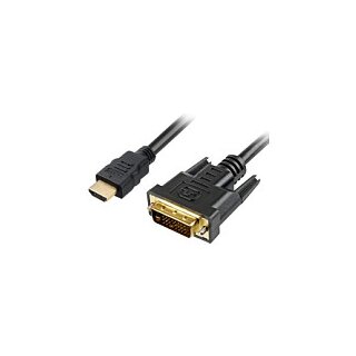 Sharkoon Kabel HDMI -> DVI-D (24+1) 1m schwarz