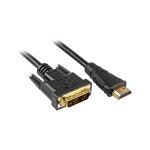 Sharkoon Kabel HDMI -> DVI-D (24+1) 3m schwarz
