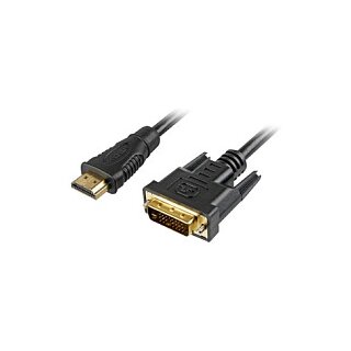 Sharkoon Kabel HDMI -> DVI-D (24+1) 5m schwarz