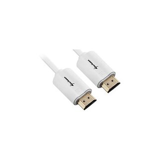 Sharkoon Kabel HMDI -> HDMI 4K 1m weiß