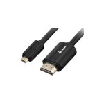 Sharkoon Kabel HDMI -> micro HDMI 4K 1.5m schwarz