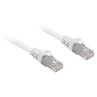 Sharkoon Patchkabel RJ45 Cat.6a SFTP (wei. 15 Meter. LSOH (Halogenfrei))