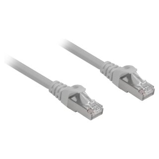 Sharkoon Patchkabel RJ45 Cat.6a SFTP (grau. 20 Meter. LSOH (Halogenfrei))