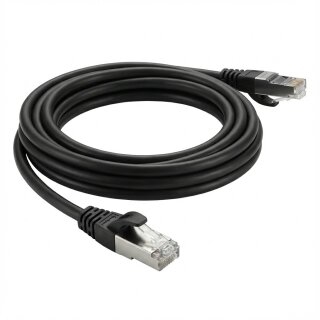 Sharkoon Patchkabel SFTP. RJ-45. mit Cat.7a Rohkabel (schwarz. 10 Meter)