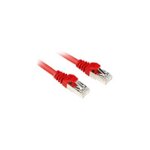 Sharkoon Kabel RJ45 CAT.6 SFTP 0.25m rot