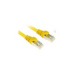 Sharkoon Kabel RJ45 CAT.6 SFTP 0.5m gelb