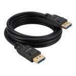 Sharkoon Kabel Displayport St-St 4K 1m schwarz