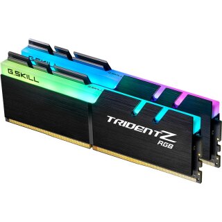 G.Skill DIMM 16 GB DDR4-3600 (2x 8 GB) Dual-Kit (schwarz. F4-3600C16D-16GTZRC. Trident Z RGB. INTEL XMP)