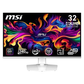 31.5"(80cm)TFT MSI MPG 321URXWDE 240Hz 3840x2160 White
