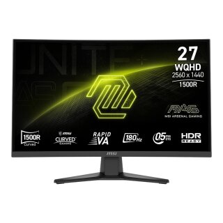 MSI MAG 275CQFDE E18 Rapid VA WQHD Gaming Display 68.6 cm (27"")