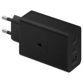 Samsung Power Adapter Trio 65W Netzteil ohne Datenkabel USB Type-C black