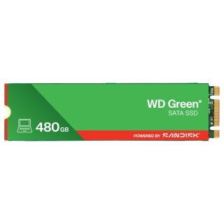 M.2 WD Green NVMe 480GB Internal Solid State Drive 6Gb/s - WDS200T5B0E-00CPE0