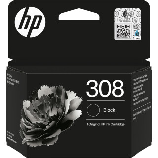 HP 308 Black Original Ink Cartridge