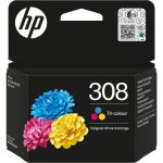 HP 308 Tri-color Original Ink Cartridge
