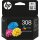HP 308 Tri-color Original Ink Cartridge