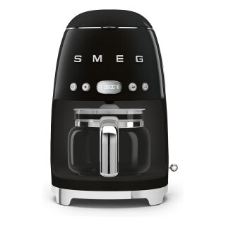 SMEG Filter-Kaffeemaschine 50s Style DCF02BLEU, schwarz