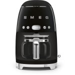 SMEG Filter-Kaffeemaschine 50s Style DCF02BLEU, schwarz