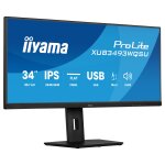 86,7cm/34" (3440x1440) iiyama ProLite XUB3493WQSU-B6...