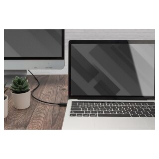 DIGITUS USB C Adapterkabel Typ C -HDMI A 4K St/St 5.0m, sw