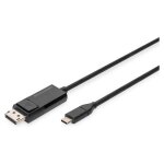 DIGITUS USB Kabel Typ C --> DisplayPort Bidirektional...