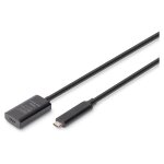 DIGITUS Verlängerungskabel USB-C->USB-C St./Bu....