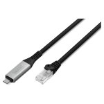 DIGITUS USB 3.2.RJ45 Ethernet Kabel S/FTP 2 m