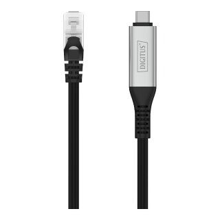 DIGITUS USB 3.2.RJ45 Ethernet Kabel S/FTP 5 m