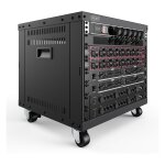 Universal 19-Zoll Equipment Rack mit Rollen, 8HE