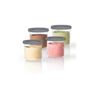 Ninja Dessert-Behälter mit Deckel 4 Stück XSK4PINTEUUK