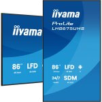 IIYAMA 217cm (85,6") LH8675UHS-B2AG 16:9...