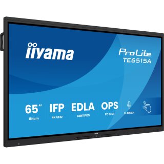 IIYAMA DS TE6515A 163.9cm IPS TOUCH 65/3840x2160/2xHDMI/DP/5xUSB/USB-C